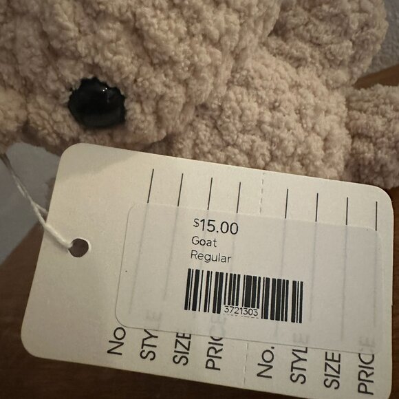 Goats! Hancrafted Crocheted Stuffed Goats, 6" high - Picture 5 of 5